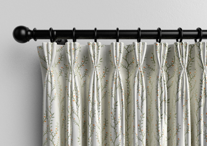 Boughton Faux Silk, Nectarine - Made to Measure Curtains - Image 11